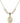 Saint Deborah Crystal Necklace | 3/4 inch | 6mm Beads   14kt Gold Filled