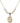 Our Lady of Good Counsel Crystal Necklace | 3/4 inch | 6mm Beads   14kt Gold Filled