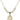 Our Lady of Lourdes Crystal Necklace | 3/4 inch | 6mm Beads   14kt Gold Filled