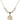 Our Lady of Mercy Crystal Necklace | 3/4 inch | 6mm Beads   14kt Gold Filled