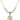 Mater Dolorosa Crystal Necklace | 3/4 inch | 6mm Beads   14kt Gold Filled