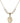 Our Lady of Consolation Crystal Necklace | 3/4 inch | 6mm Beads   14kt Gold Filled