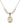 Saint Marie Magdalen Postel Crystal Necklace | 3/4 inch | 6mm Beads   14kt Gold Filled