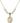 Saint Teresa of Calcutta Crystal Necklace | 3/4 inch | 6mm Beads   14kt Gold Filled