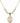 Saint Athanasius Crystal Necklace | 3/4 inch | 6mm Beads   14kt Gold Filled