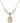 Saint Lidwina of Schiedam Crystal Necklace | 3/4 inch | 6mm Beads   14kt Gold Filled