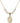Our Lady of Prompt Succor Crystal Necklace | 3/4 inch | 6mm Beads   14kt Gold Filled