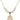 Saint Margaret of Cortona Crystal Necklace | 3/4 inch | 6mm Beads   14kt Gold Filled