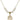 Saint Bede the Venerable Crystal Necklace | 3/4 inch | 6mm Beads   14kt Gold Filled