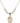 Saint Bede the Venerable Crystal Necklace | 3/4 inch | 6mm Beads   14kt Gold Filled