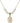 Saint Meinrad of Einsiedeln Crystal Necklace | 3/4 inch | 6mm Beads   14kt Gold Filled