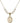 Saint Finnian of Clonard Crystal Necklace | 3/4 inch | 6mm Beads   14kt Gold Filled