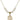 Saint Rosalia Crystal Necklace | 3/4 inch | 6mm Beads   14kt Gold Filled