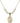 Saint Rosalia Crystal Necklace | 3/4 inch | 6mm Beads   14kt Gold Filled