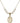 Saint Elizabeth of the Visitation Crystal Necklace | 3/4 inch   14kt Gold Filled