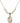 Saint Amelia Crystal Necklace | 3/4 inch | 6mm Beads   14kt Gold Filled