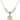 Saint Ronan Crystal Necklace | 3/4 inch | 6mm Beads   14kt Gold Filled