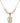 Saint Malachy O'More Crystal Necklace | 3/4 inch | 6mm Beads   14kt Gold Filled