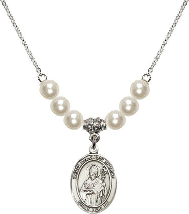 Saint Malachy O'More Crystal Necklace | 3/4 inch | 6mm Beads