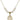 Saint Anthony of Egypt Crystal Necklace | 3/4 inch | 6mm Beads   14kt Gold Filled