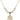 Cross Crystal Necklace | 3/4 inch | 6mm Beads   14kt Gold Filled