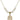Saint Christina the Astonishing Crystal Necklace | 3/4 inch   14kt Gold Filled