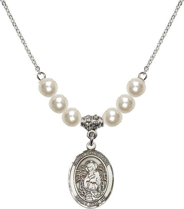 Saint Christina the Astonishing Crystal Necklace | 3/4 inch | 6mm Beads