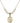 Saint Gianna Beretta Molla Crystal Necklace | 3/4 inch | 6mm Beads   14kt Gold Filled