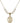 Saint Cornelius Crystal Necklace | 3/4 inch | 6mm Beads   14kt Gold Filled