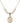 Saint Arnold Janssen Crystal Necklace | 3/4 inch | 6mm Beads   14kt Gold Filled