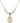 Saint Joseph Freinademetz Crystal Necklace | 3/4 inch | 6mm Beads   14kt Gold Filled