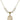Saint Louis Marie de Montfort Crystal Necklace | 3/4 inch | 6mm Beads   14kt Gold Filled