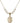 Saint Kenneth Crystal Necklace | 3/4 inch | 6mm Beads   14kt Gold Filled