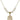 Saint Rene Goupil Crystal Necklace | 3/4 inch | 6mm Beads   14kt Gold Filled