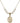 Saint Rafta Crystal Necklace | 3/4 inch | 6mm Beads   14kt Gold Filled