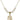 Saint Clement Crystal Necklace | 3/4 inch | 6mm Beads   14kt Gold Filled