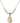 Saint Clement Crystal Necklace | 3/4 inch | 6mm Beads   14kt Gold Filled
