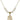Saint Felicity Crystal Necklace | 3/4 inch | 6mm Beads   14kt Gold Filled