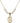 Saint Anselm of Canterbury Crystal Necklace | 3/4 inch | 6mm Beads   14kt Gold Filled