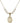 Saint Catherine of Alexandria Crystal Necklace | 3/4 inch | 6mm Beads   14kt Gold Filled