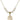 Saint Thomas A Becket Crystal Necklace | 3/4 inch | 6mm Beads   14kt Gold Filled