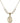 Virgin of the Globe Crystal Necklace | 3/4 inch | 6mm Beads   14kt Gold Filled