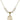 Pope Saint Eugene I Crystal Necklace | 3/4 inch | 6mm Beads   14kt Gold Filled