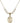 Saint Dunstan Crystal Necklace | 3/4 inch | 6mm Beads   14kt Gold Filled