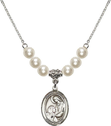 Saint Paula Crystal Necklace | 3/4 inch | 6mm Beads | N31-8359