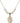 Saint Edwin Crystal Necklace | 3/4 inch | 6mm Beads   14kt Gold Filled