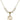 Saint Josemaria Escriva Crystal Necklace | 3/4 inch | 6mm Beads   14kt Gold Filled