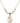 Saint Josemaria Escriva Crystal Necklace | 3/4 inch | 6mm Beads   14kt Gold Filled