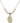 Saint Polycarp of Smyrna Crystal Necklace | 3/4 inch | 6mm Beads   14kt Gold Filled