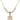 Divine Mercy Crystal Necklace | 3/4 inch | 6mm Beads   14kt Gold Filled
